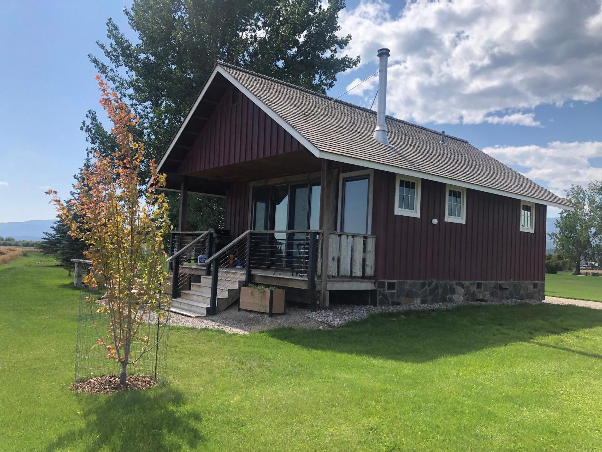 New Cabin With Spectacular Views Of Flathead Lake. Somers Exteriör bild