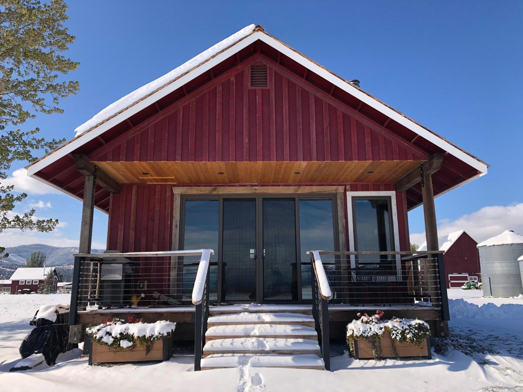 New Cabin With Spectacular Views Of Flathead Lake. Somers Exteriör bild