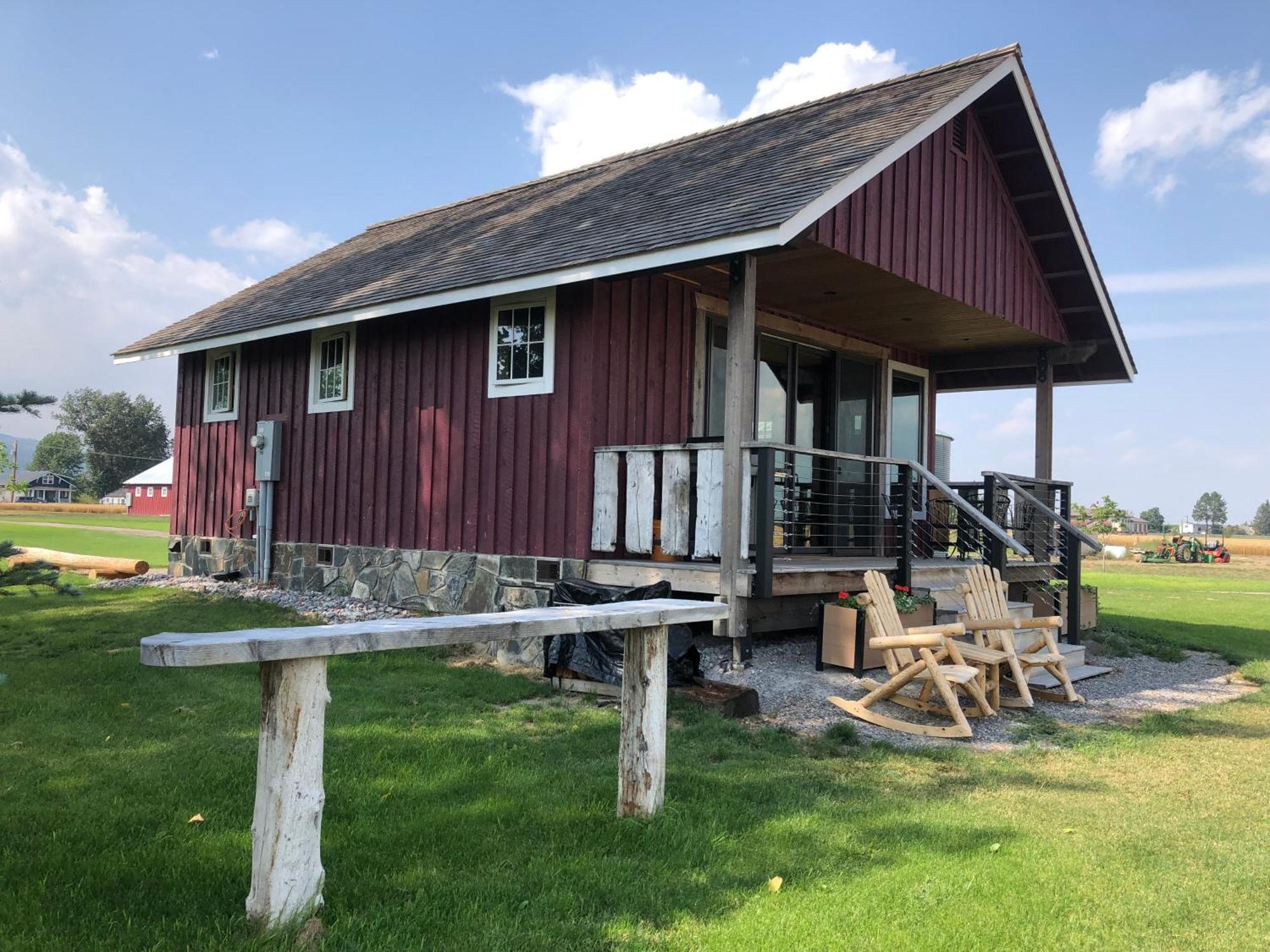 New Cabin With Spectacular Views Of Flathead Lake. Somers Exteriör bild